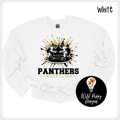 Ray-Pec Paint Splatter Wrestling
