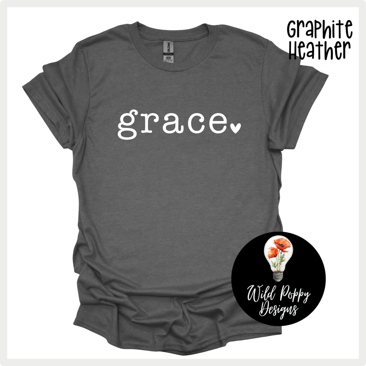 Grace Heart Softstyle Tee