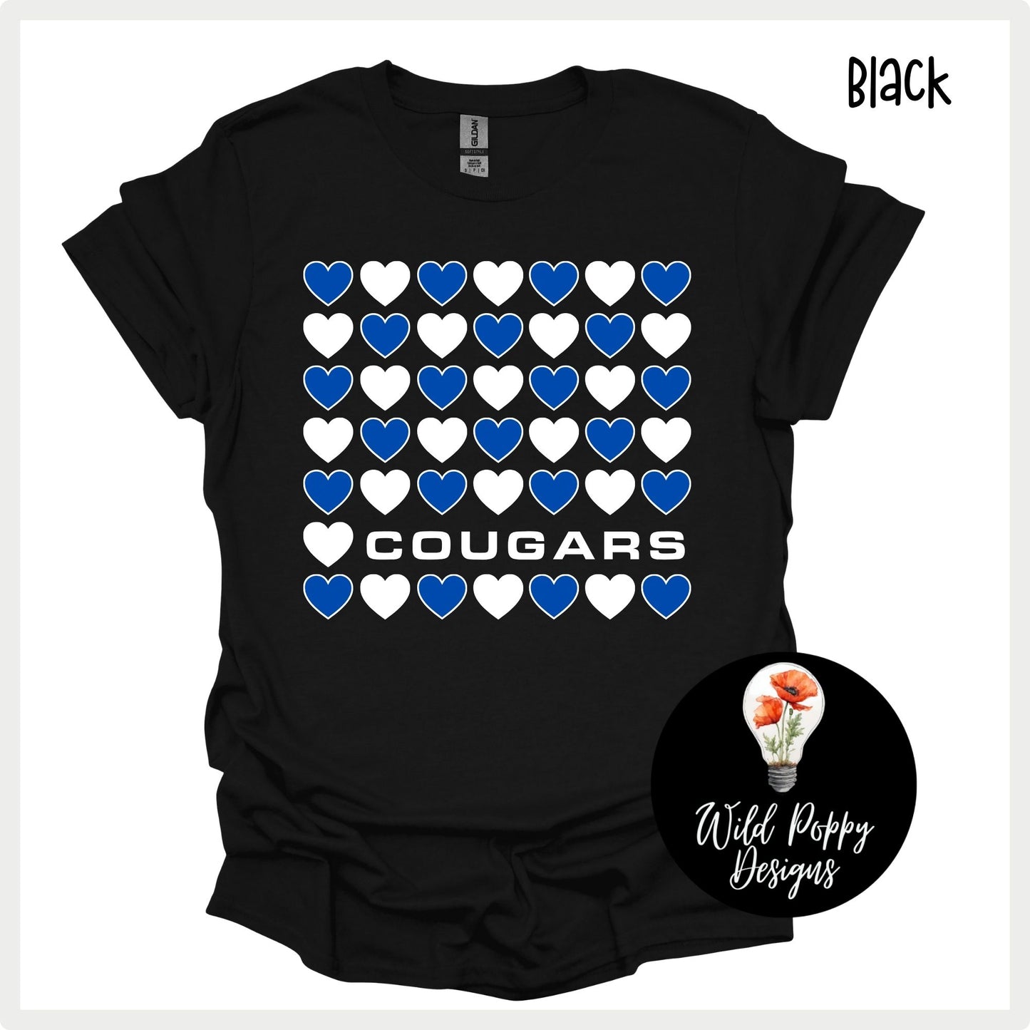 Creekmoor Cougars Hearts