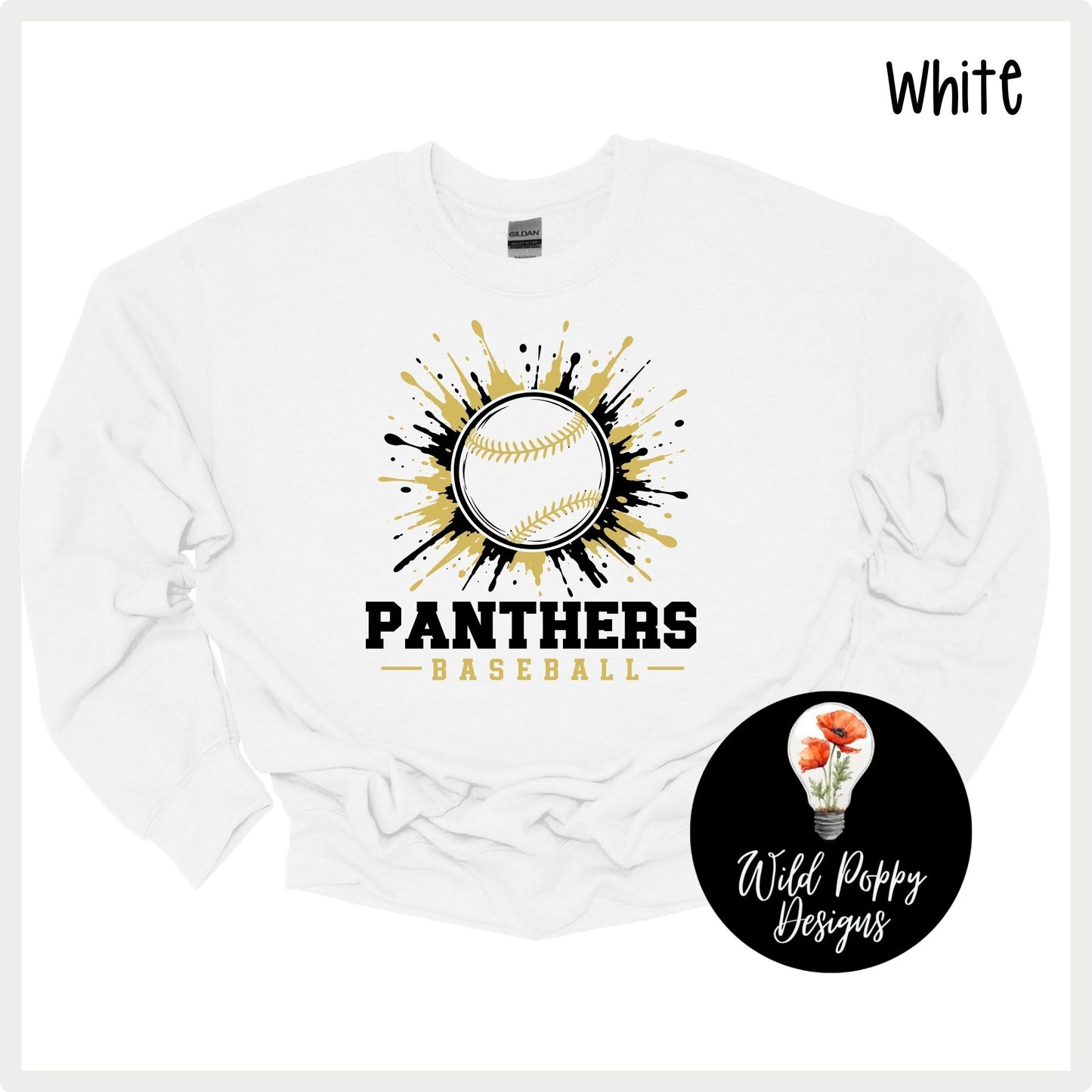 Ray-Pec Paint Splatter Baseball