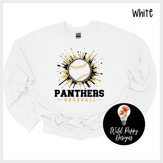Ray-Pec Paint Splatter Baseball