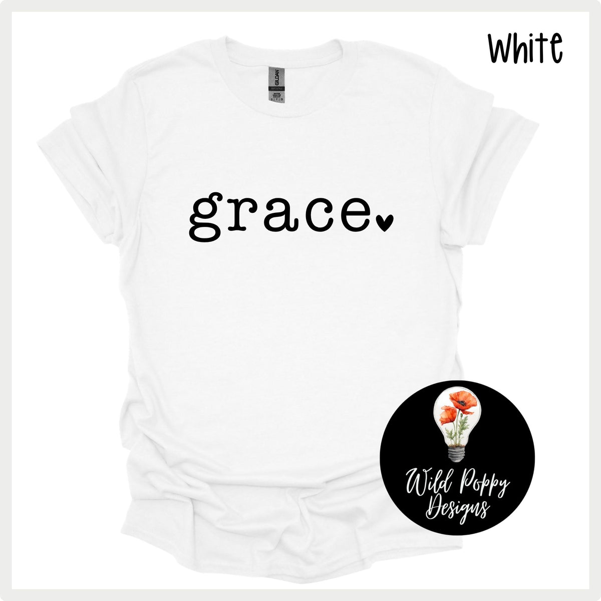 Grace Heart Softstyle Tee
