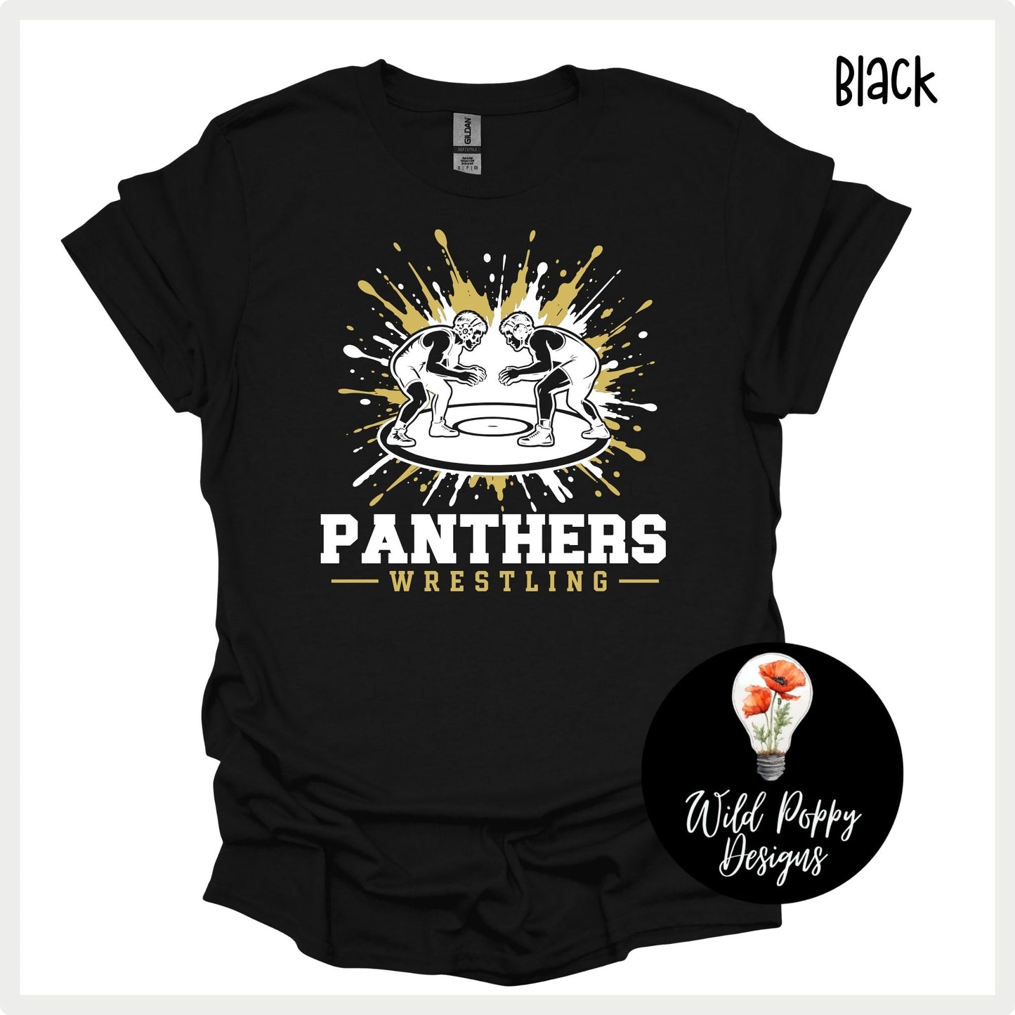 Ray-Pec Paint Splatter Wrestling