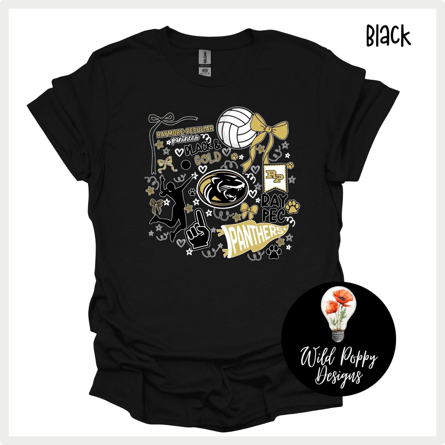 Ray-Pec Volleyball Doodles