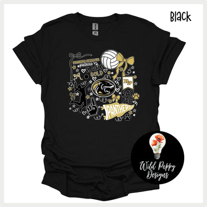 Ray-Pec Volleyball Doodles