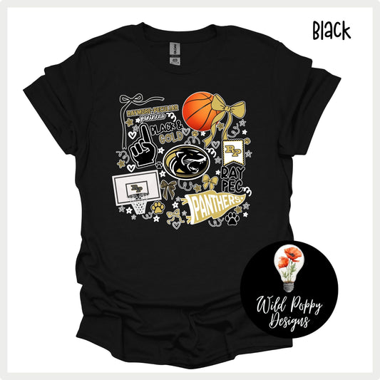 Ray-Pec Basketball Doodles