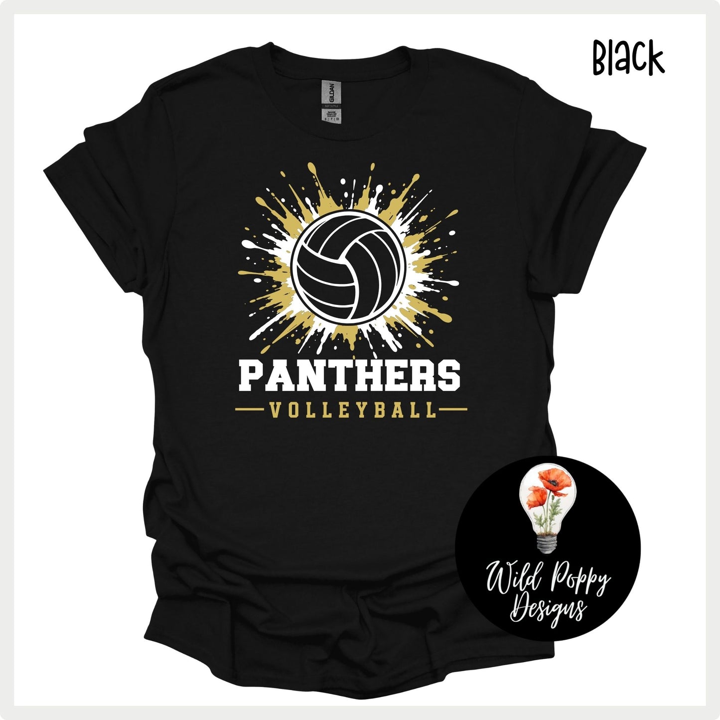 Ray-Pec Paint Splatter Volleyball