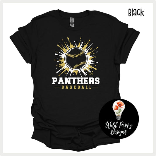 Ray-Pec Paint Splatter Baseball