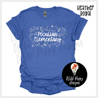 Peculiar Elementary Doodles Tee