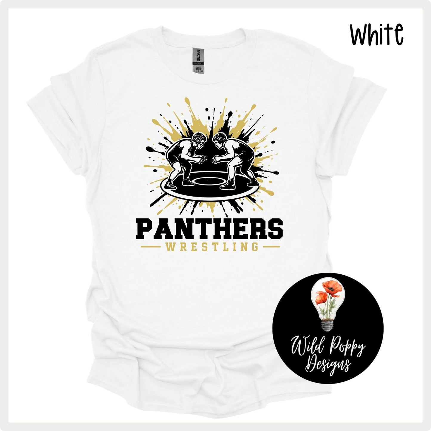 Ray-Pec Paint Splatter Wrestling