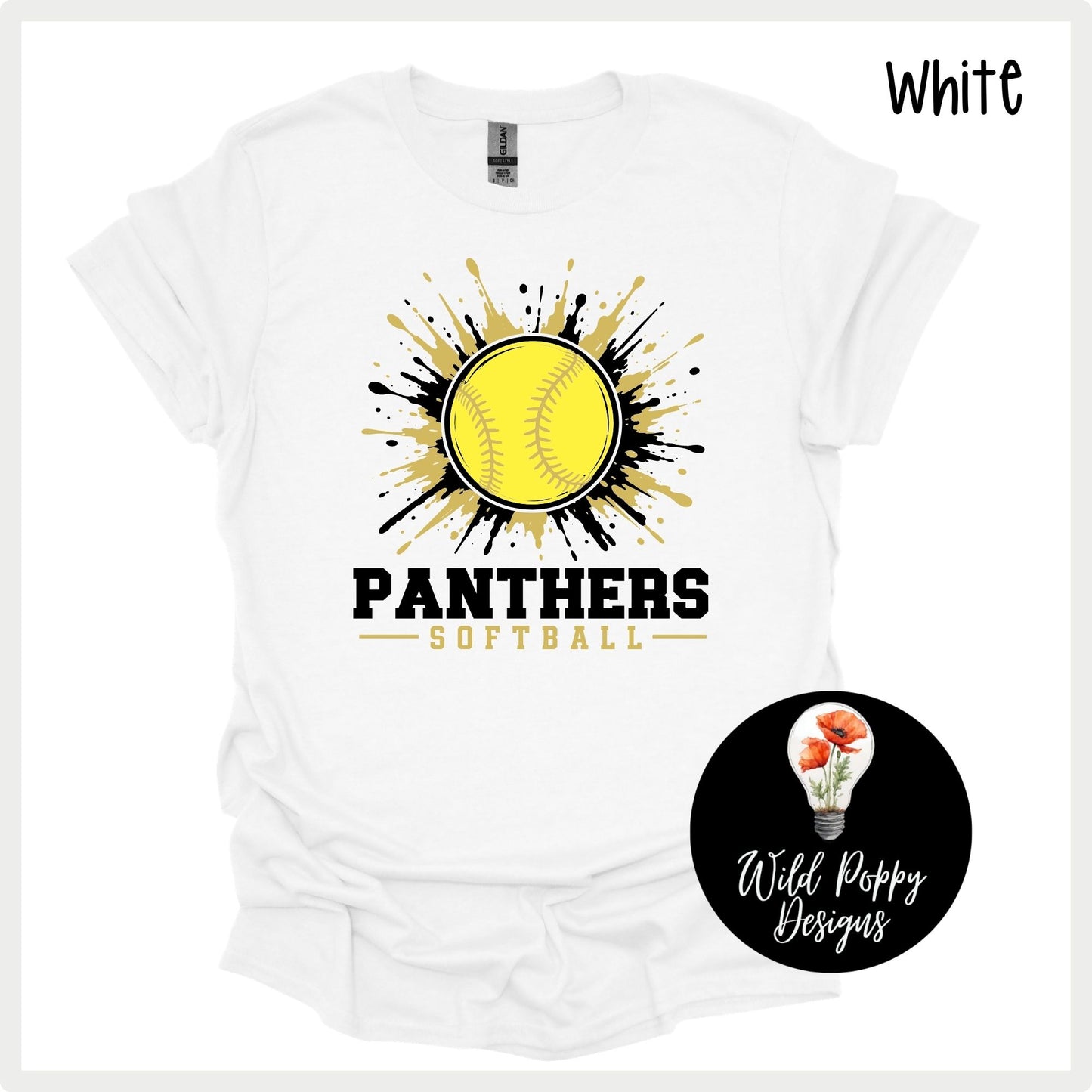 Ray-Pec Paint Splatter Softball