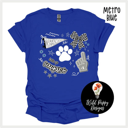 Creekmoor Cougars Doodles