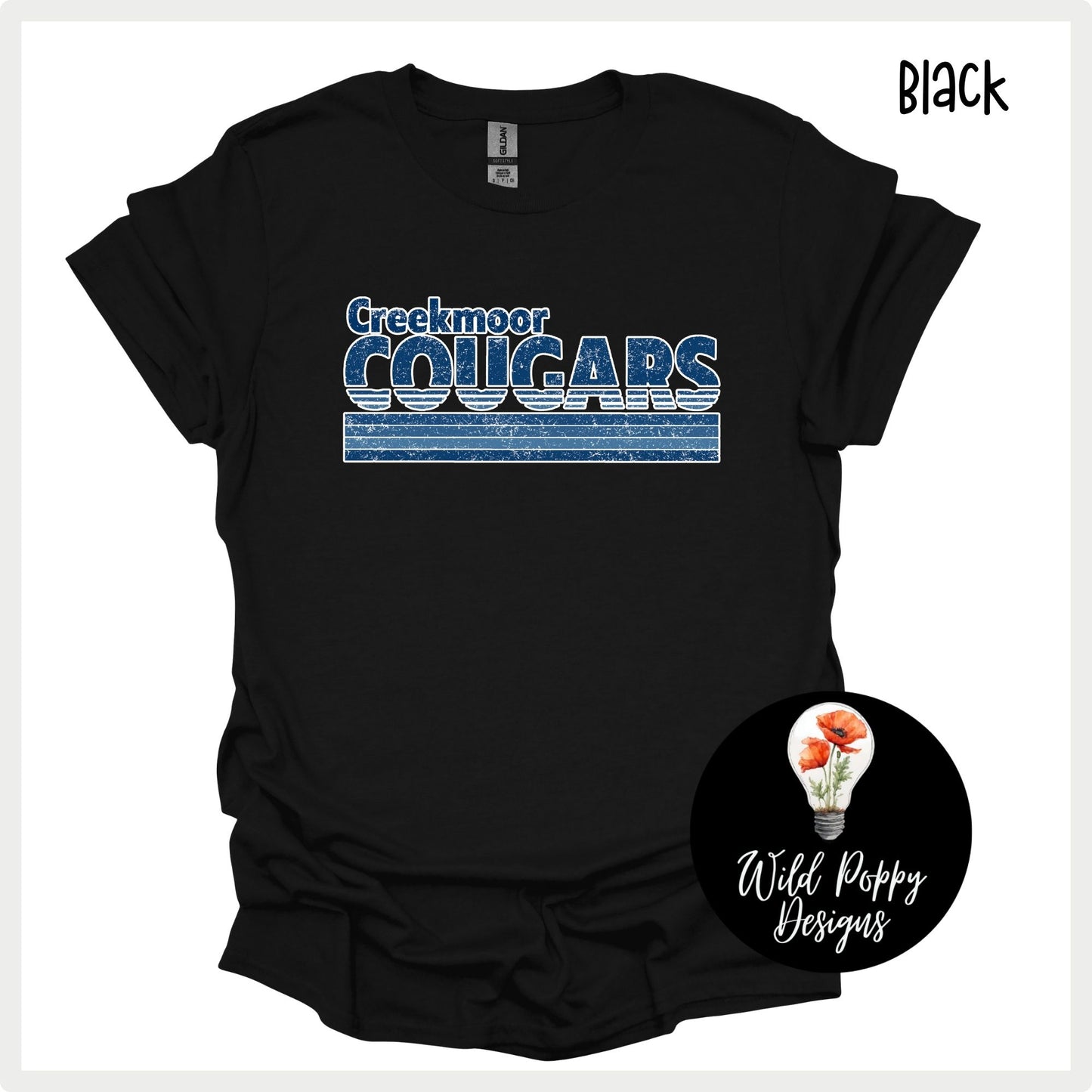 Creekmoor Cougars Retro