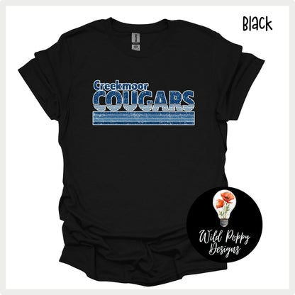 Creekmoor Cougars Retro