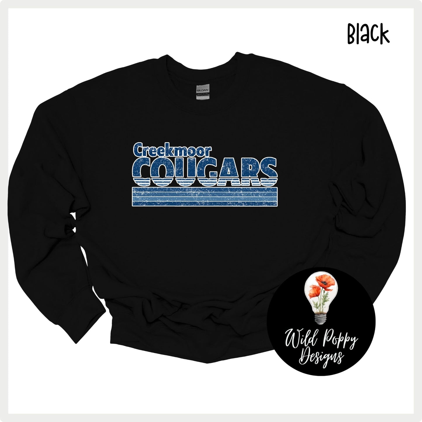 Creekmoor Cougars Retro