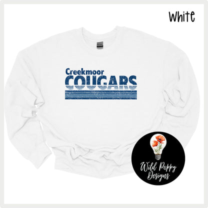 Creekmoor Cougars Retro