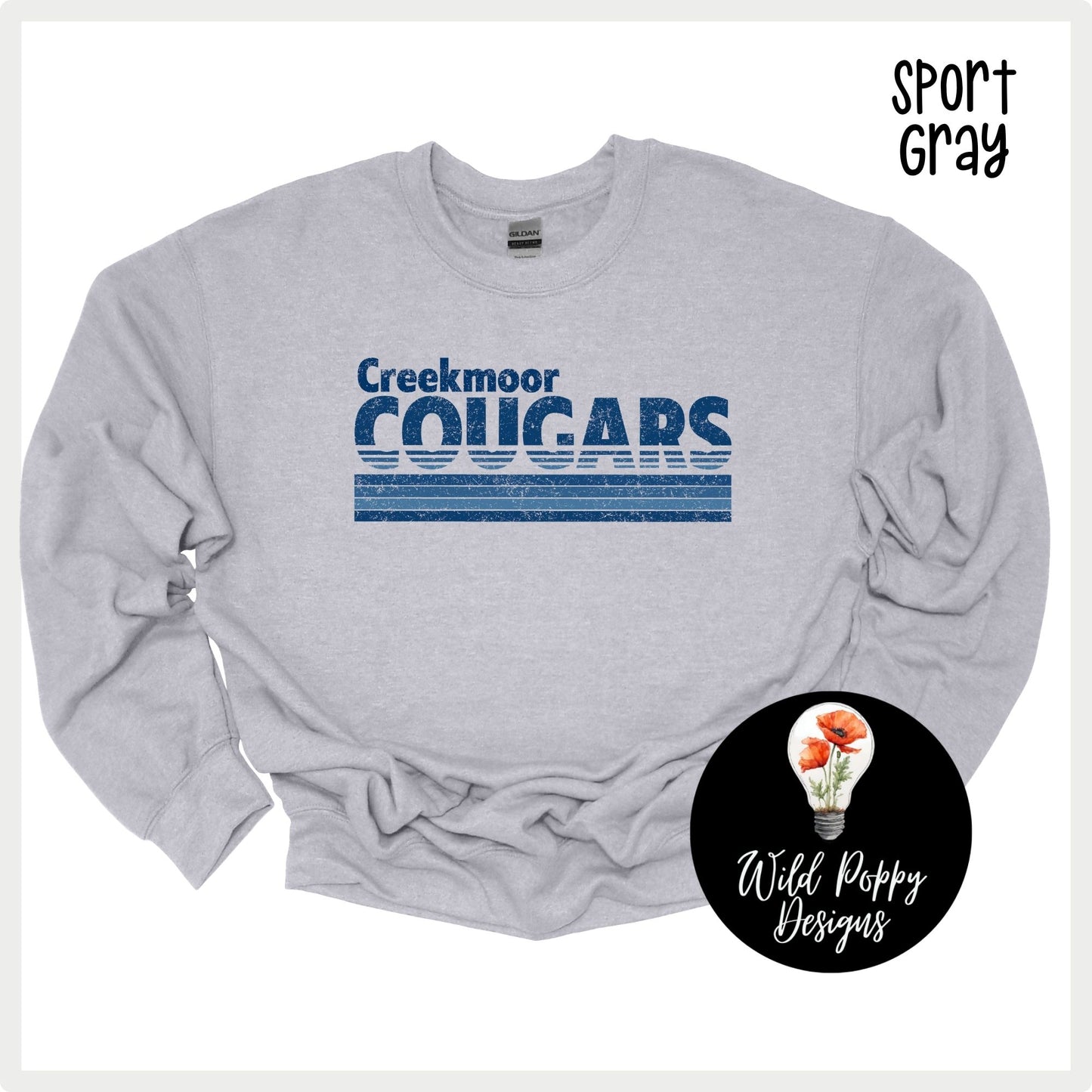 Creekmoor Cougars Retro