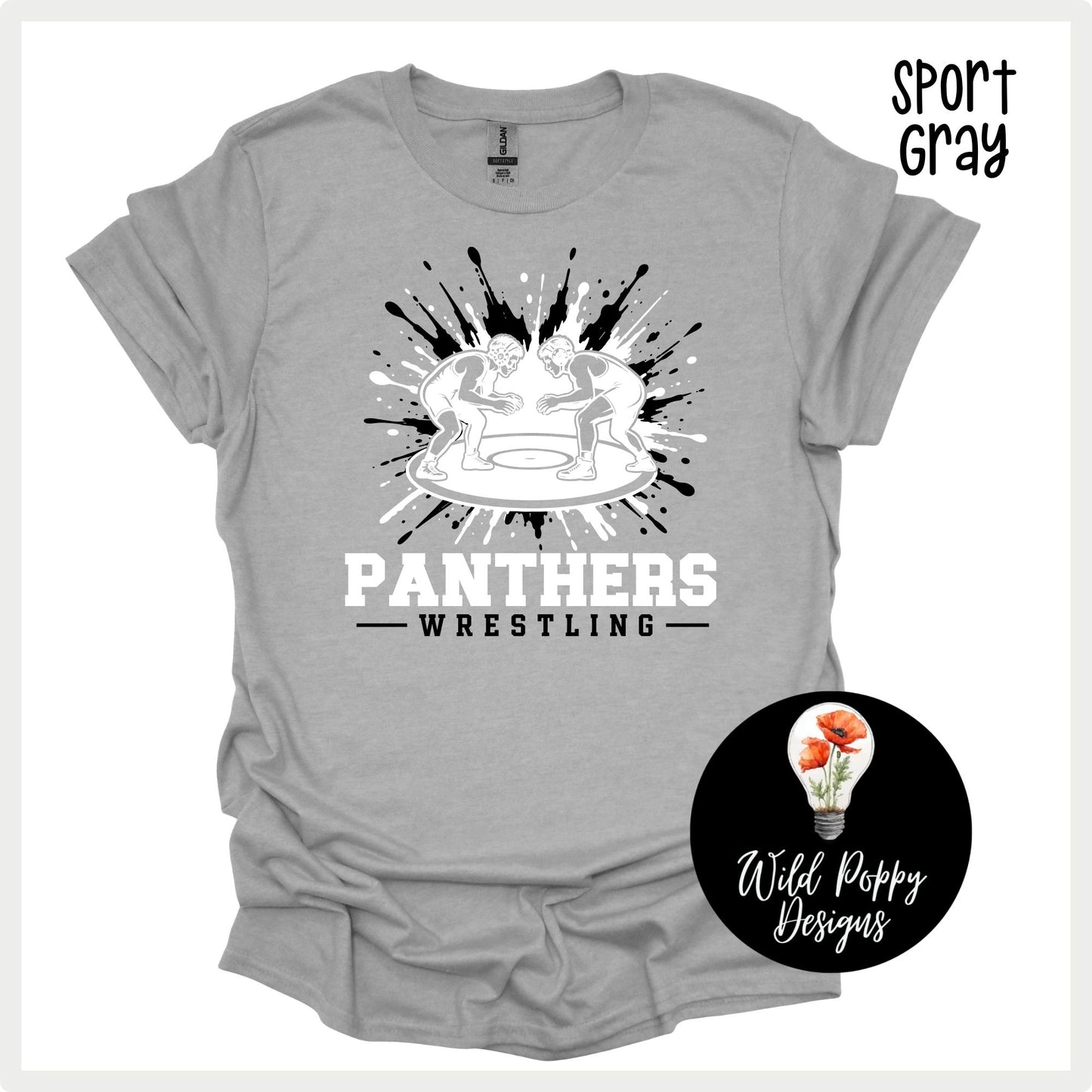 Ray-Pec Paint Splatter Wrestling