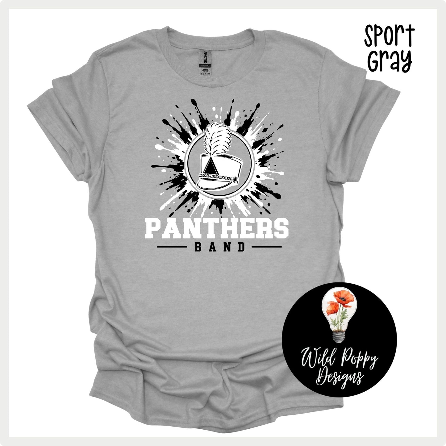 Ray-Pec Paint Splatter Band