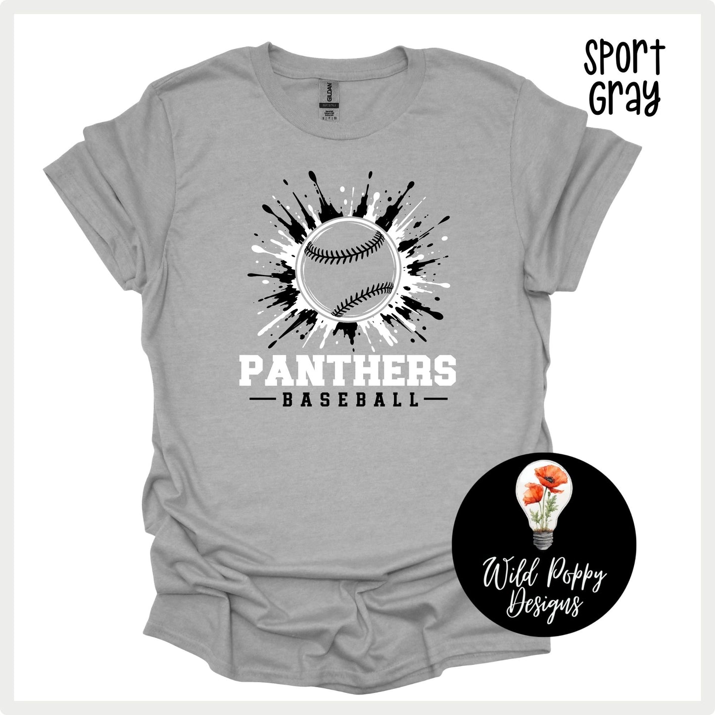 Ray-Pec Paint Splatter Baseball