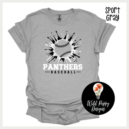 Ray-Pec Paint Splatter Baseball