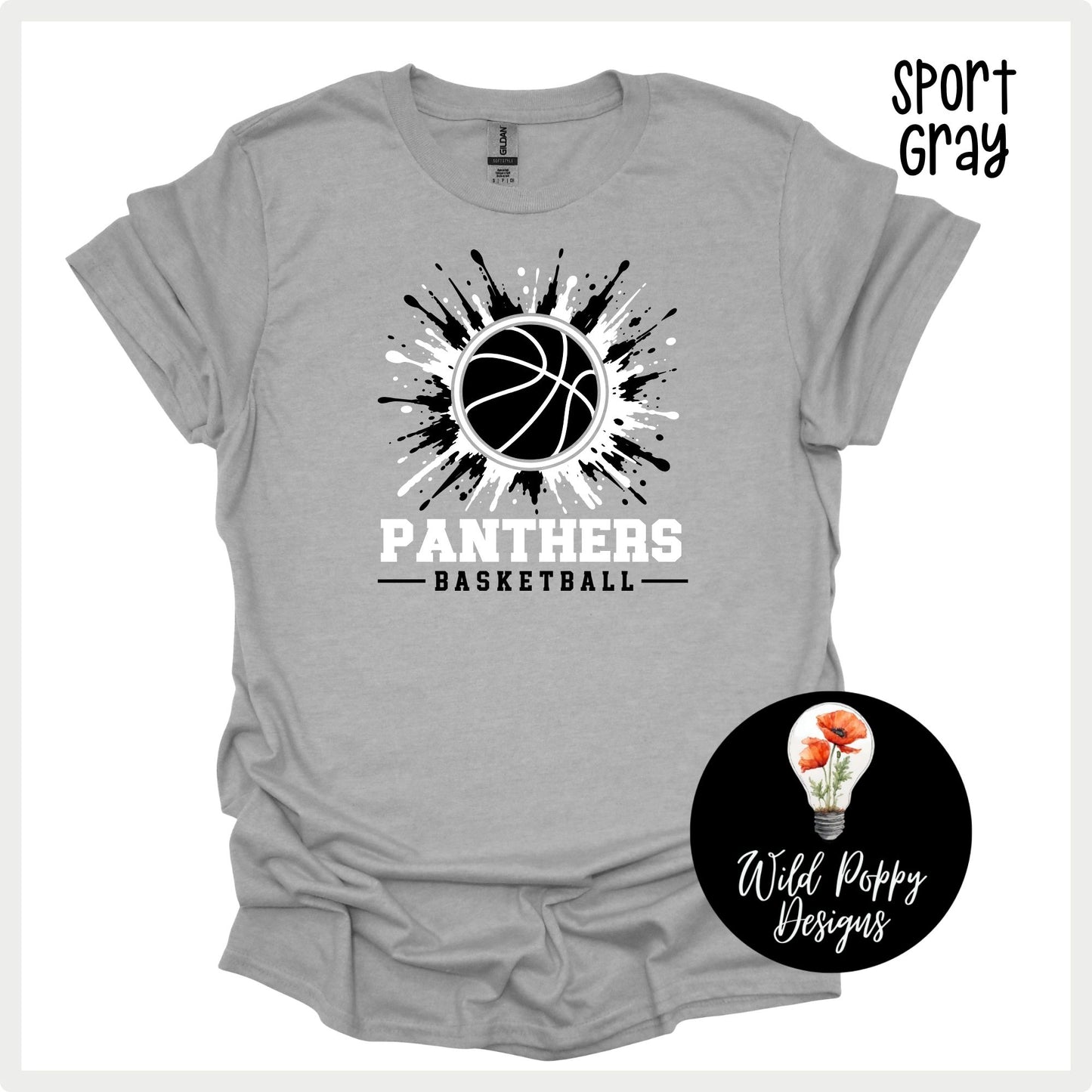 Ray-Pec Paint Splatter Basketball