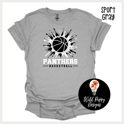 Ray-Pec Paint Splatter Basketball