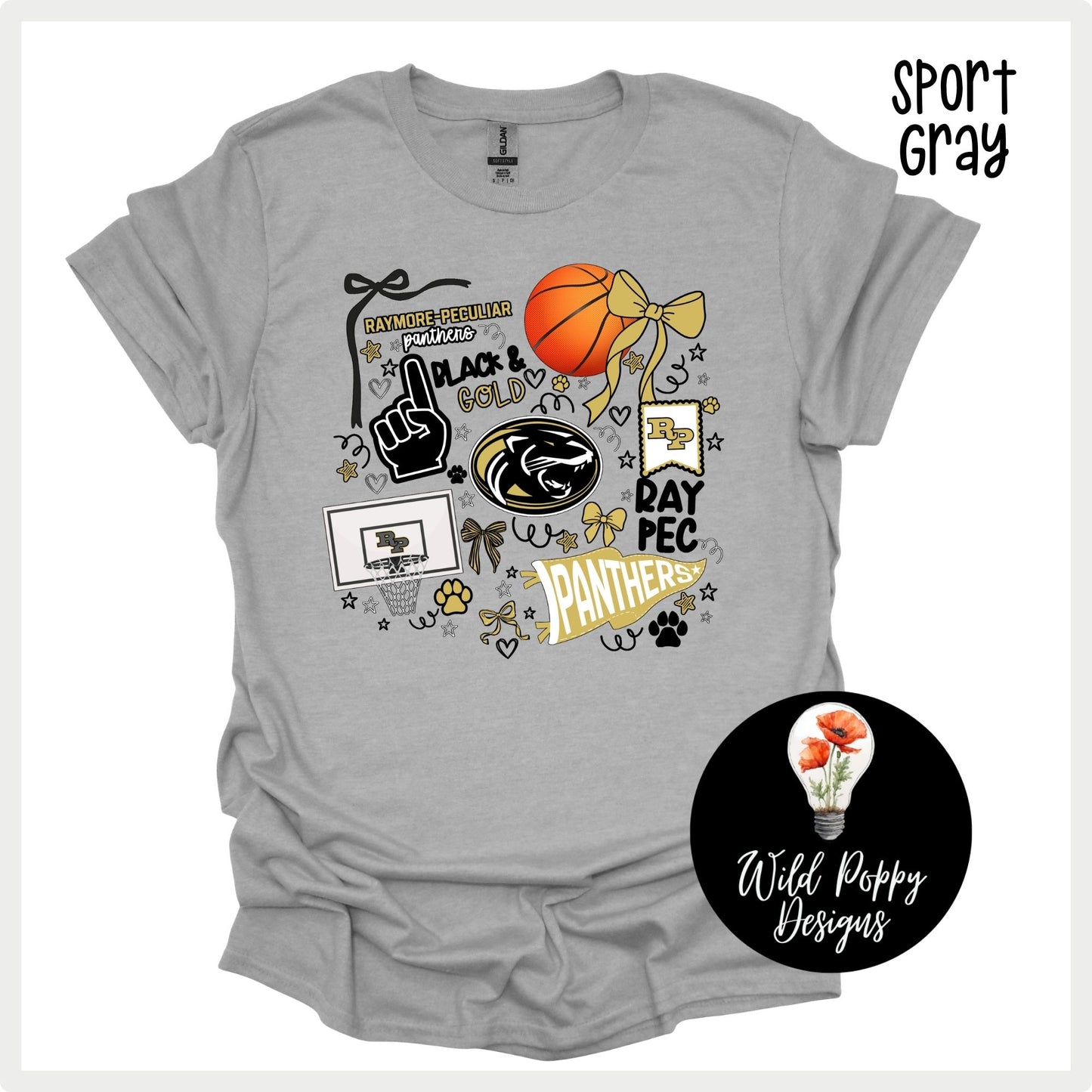 Ray-Pec Basketball Doodles