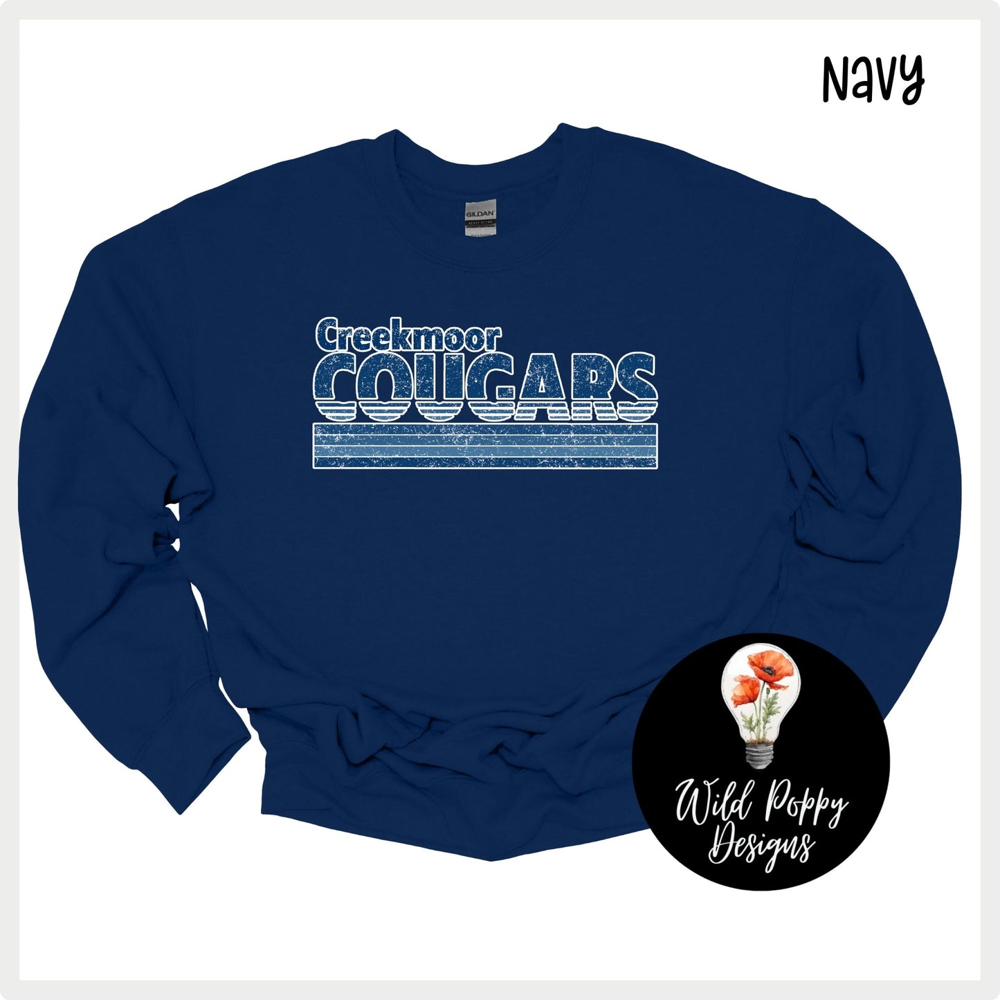 Creekmoor Cougars Retro