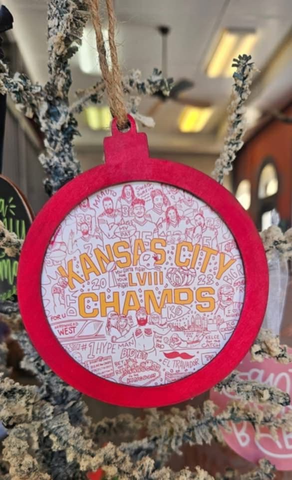 KC Champs Ornament