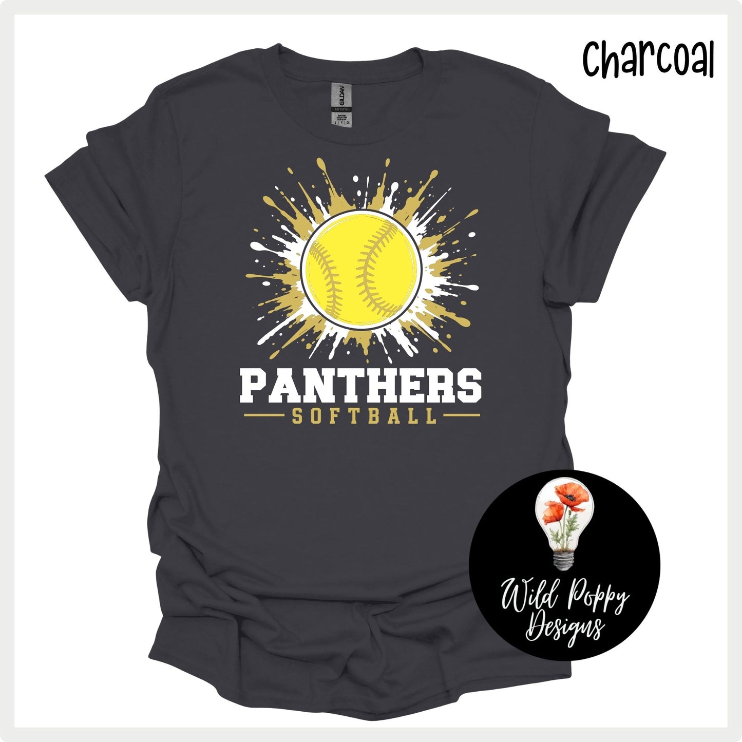 Ray-Pec Paint Splatter Softball