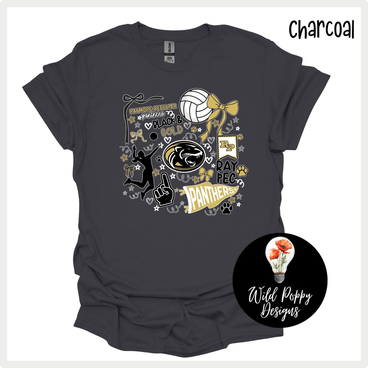 Ray-Pec Volleyball Doodles