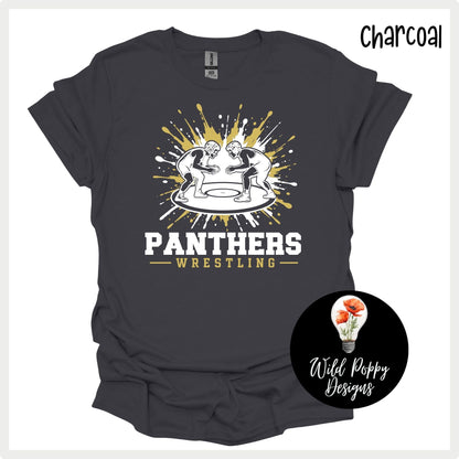 Ray-Pec Paint Splatter Wrestling
