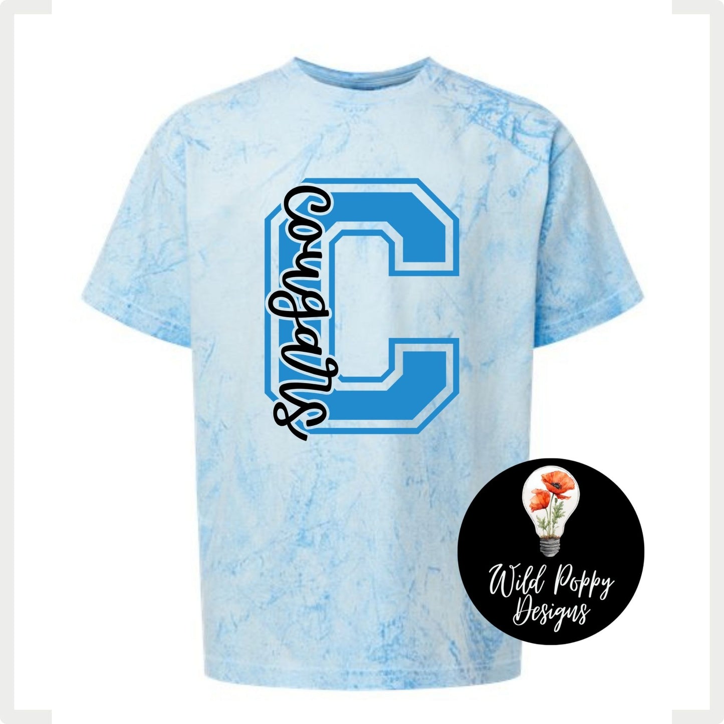 Creekmoor Cougars Colorblast Tee