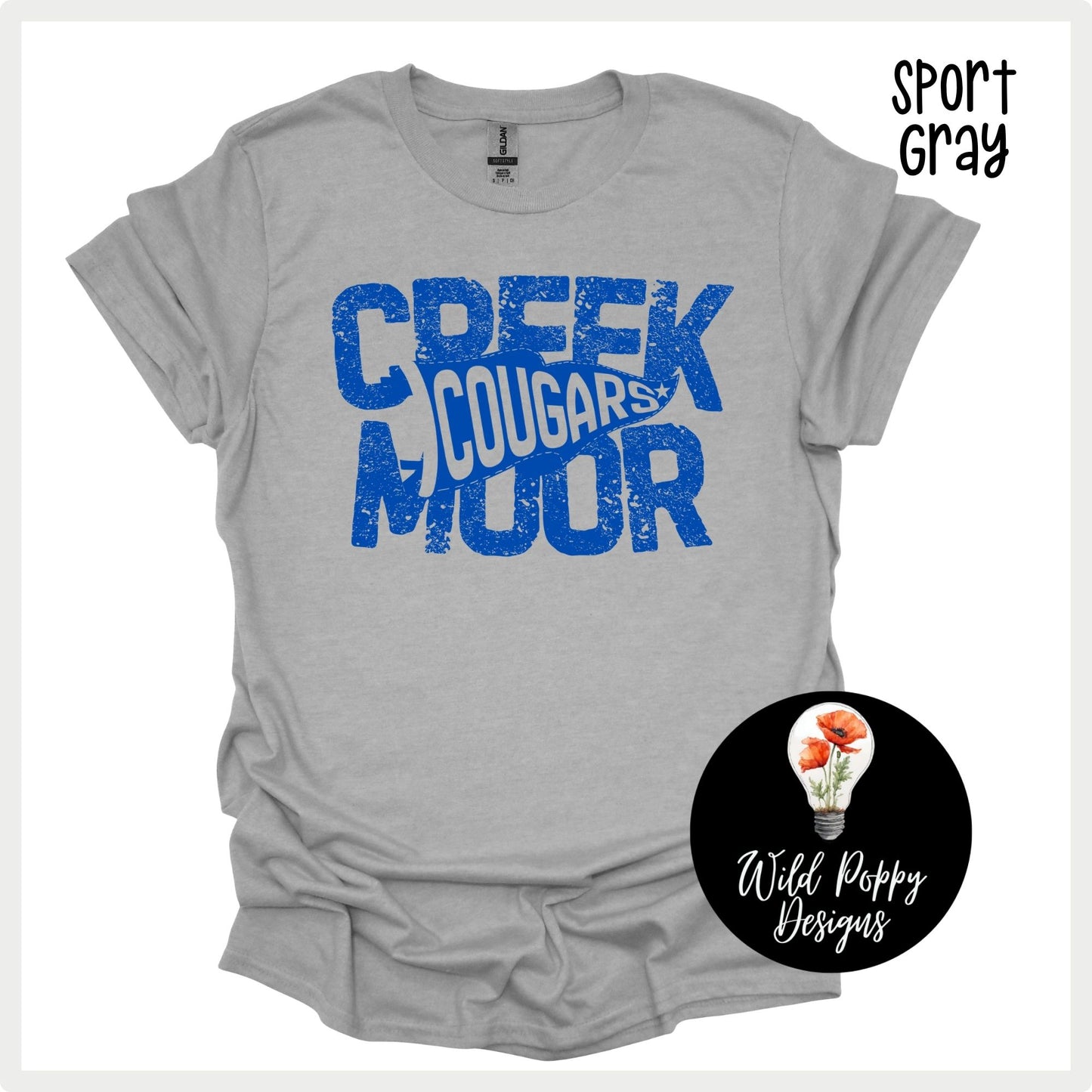 Creekmoor Cougars Pennant