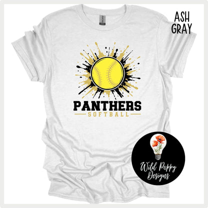 Ray-Pec Paint Splatter Softball