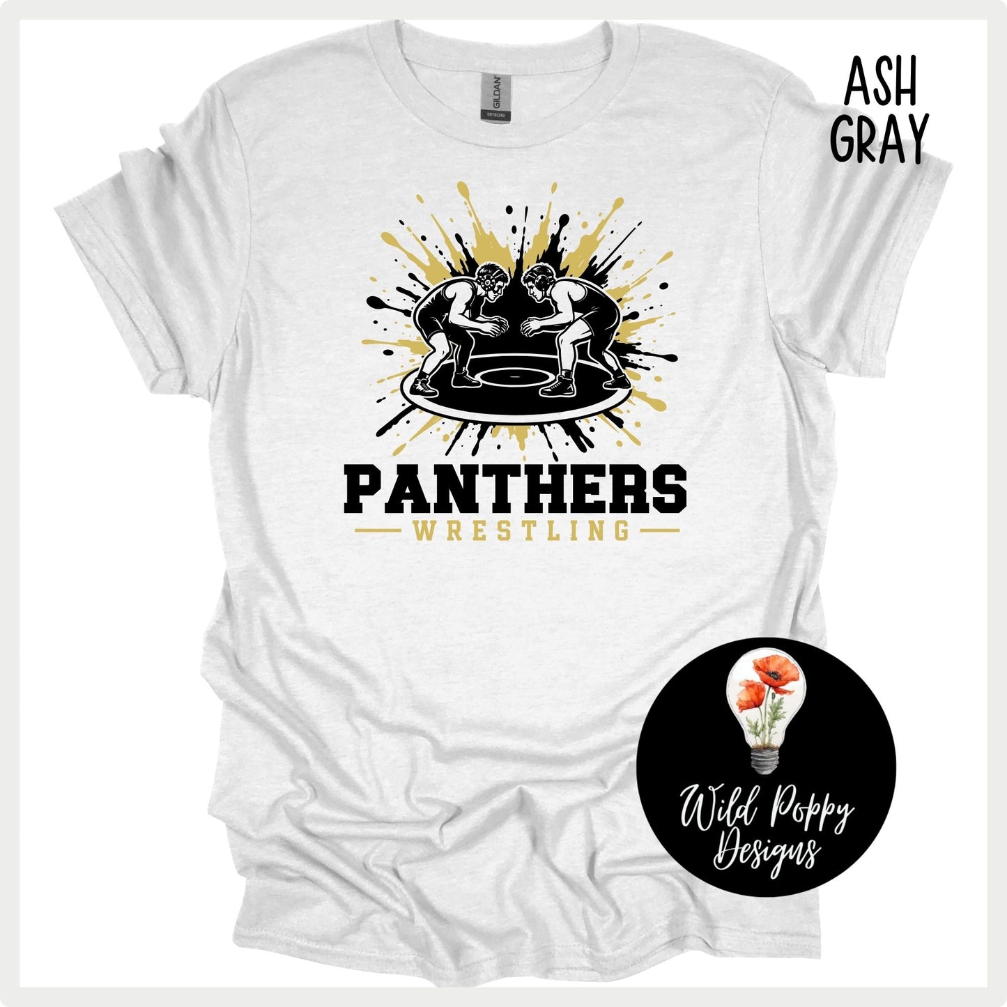 Ray-Pec Paint Splatter Wrestling