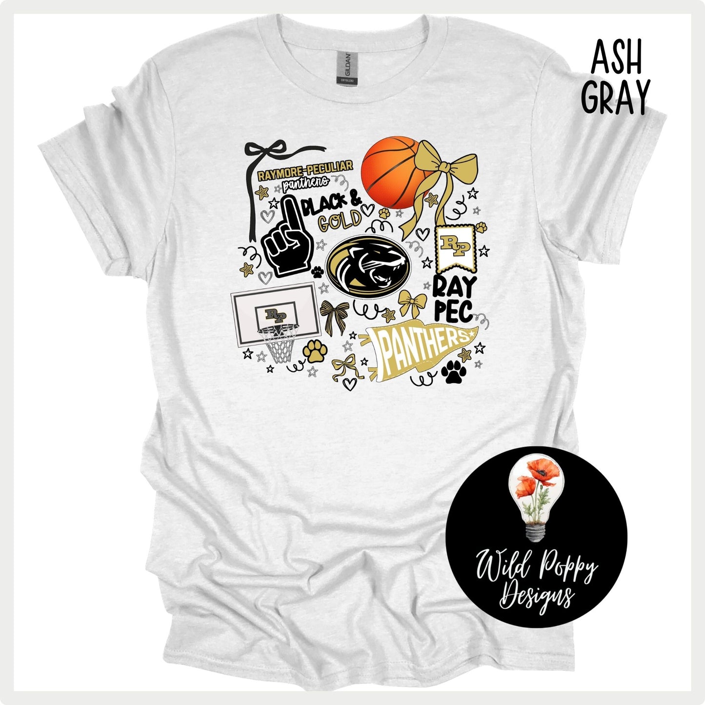 Ray-Pec Basketball Doodles