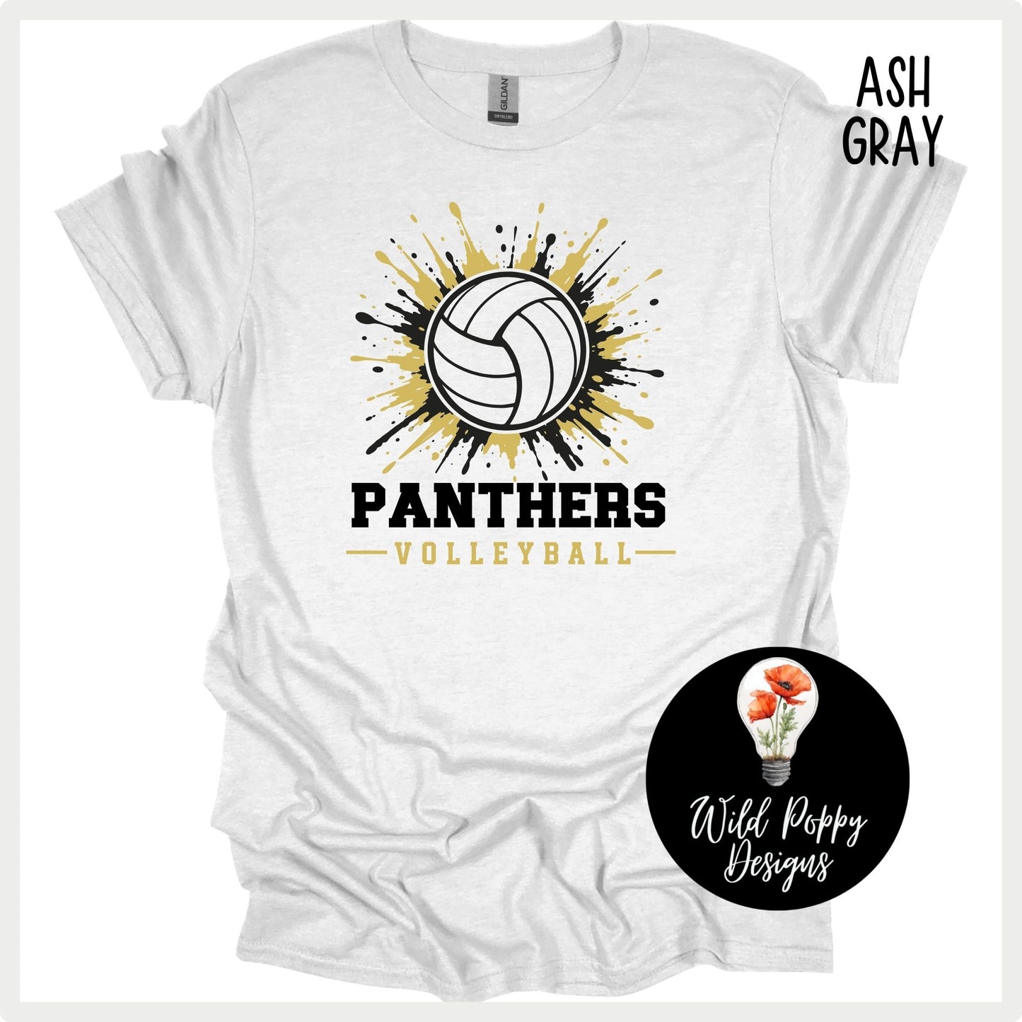 Ray-Pec Paint Splatter Volleyball