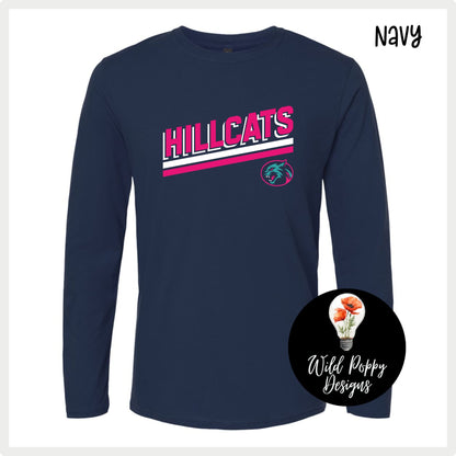 Hillcats Long Sleeve Tee
