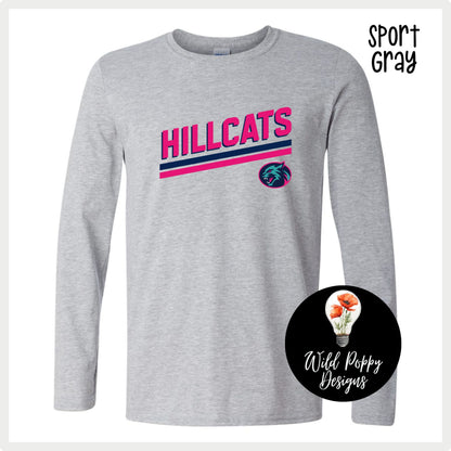 Hillcats Long Sleeve Tee