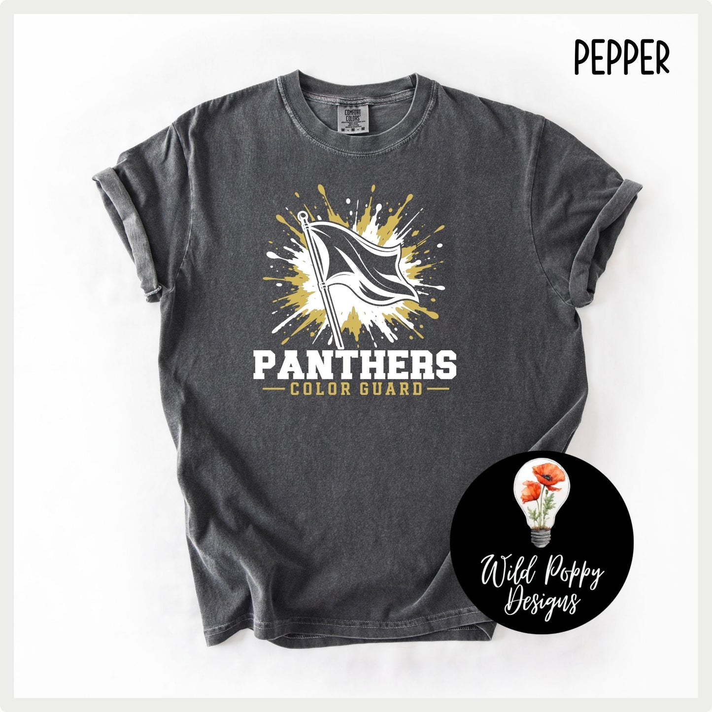 Ray-Pec Paint Splatter Color Guard