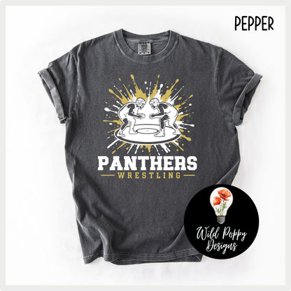 Ray-Pec Paint Splatter Wrestling