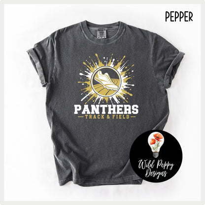Ray-Pec Paint Splatter Track and Field