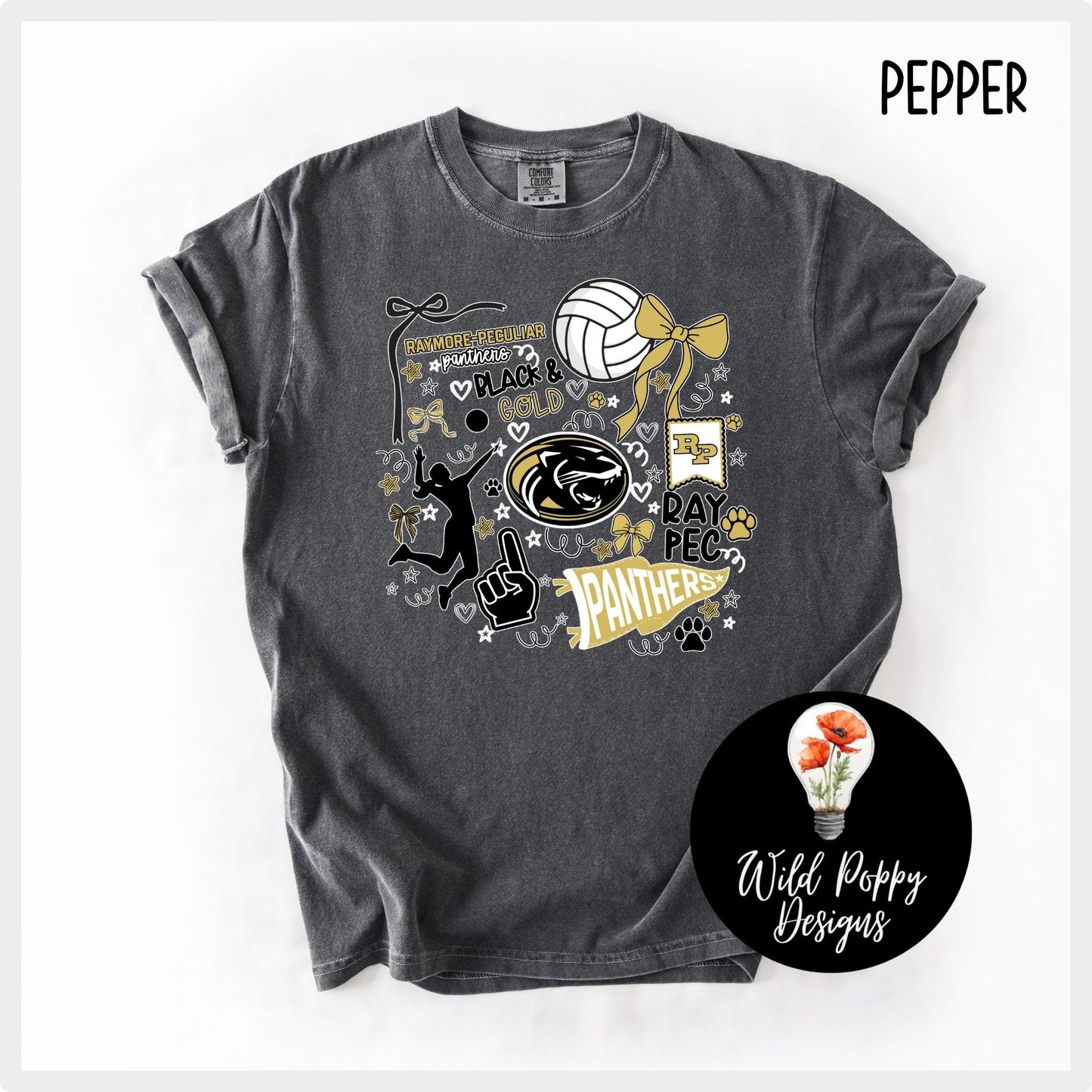 Ray-Pec Volleyball Doodles