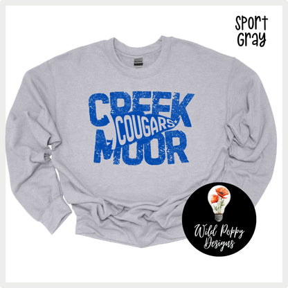 Creekmoor Cougars Pennant
