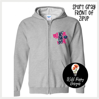 Hillcats Believe the Hype Full Zip Jacket