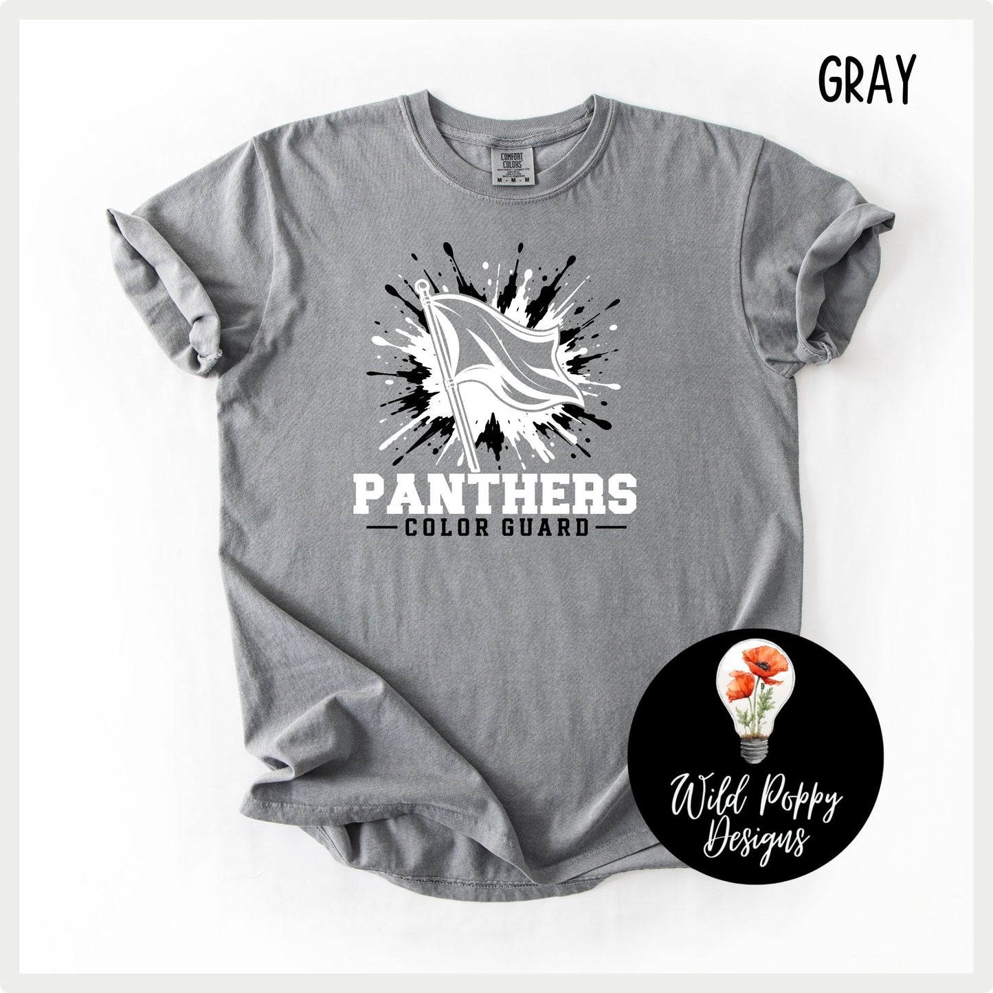 Ray-Pec Paint Splatter Color Guard