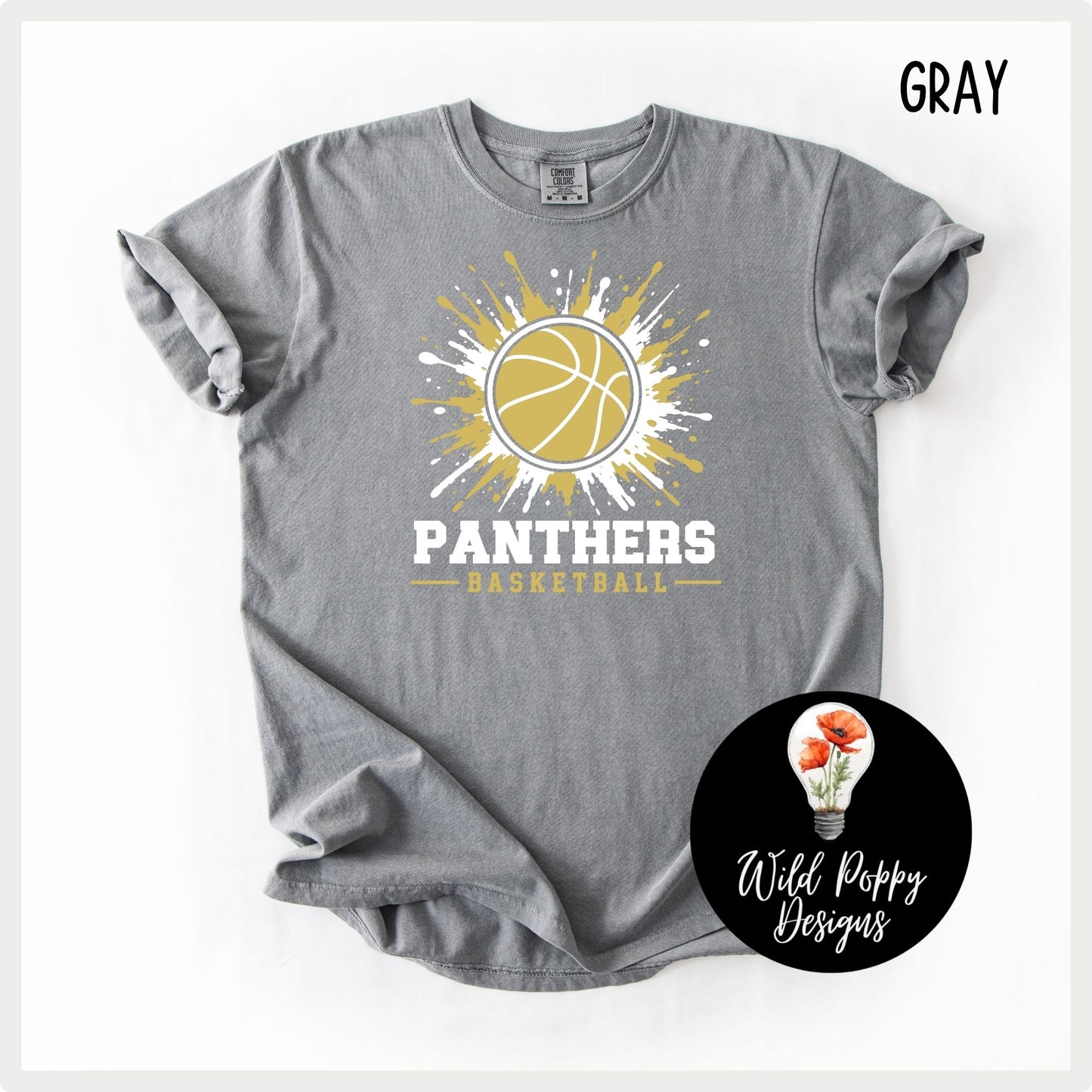 Ray-Pec Paint Splatter Basketball