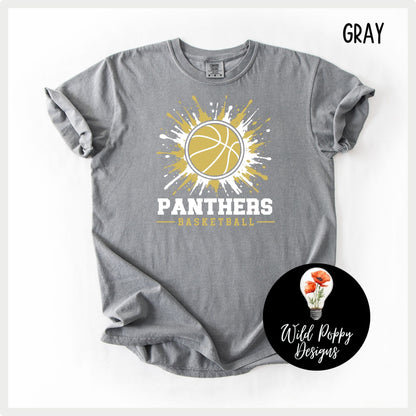Ray-Pec Paint Splatter Basketball